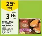 Continente Iglo - crocantes de frango recheados promoção