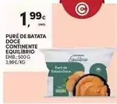Continente Pèra doce - pure de batata promoção