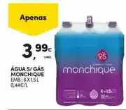 Continente Monchique - água s/gas promoção