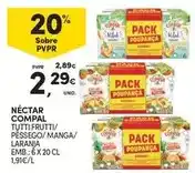 Continente Compal - néctar promoção