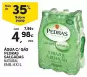 Continente Pedras salgadas - água c/gas promoção