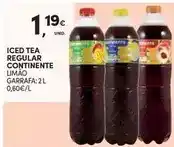 Continente Continente - iced tea regular promoção