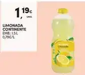 Continente Continente - limonada promoção