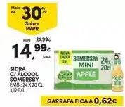 Continente Somersby - sidra c/ alcool promoção
