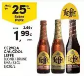 Continente Leffe - cerveja c/alcool promoção