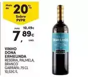 Continente Ermelinda - vinho dona promoção