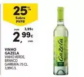 Continente Vinho verde - vinho gazela promoção