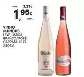 Continente Mundus - vinho promoção