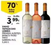 Continente Premium - vinho tapada promoção