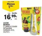 Continente Beirão - licor promoção