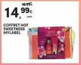 Continente Mylabel - coffret hot sweetness promoção