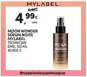 Continente Mylabel - moon wonder sérum noite promoção