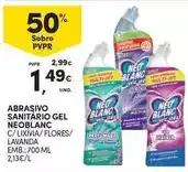 Continente Neo blanc - abrasivo sanitário gel promoção