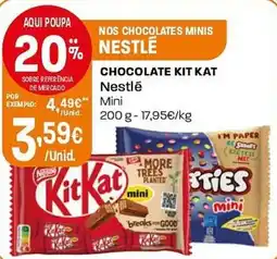 Intermarché Chocolate kit kat Nestlé promoção