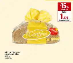 Supercor Pão de centeio museu do pão promoção