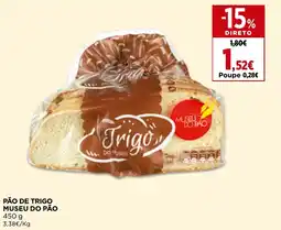 Supercor Pão de trigo museu do pão promoção