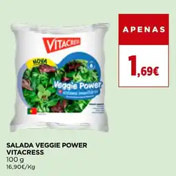Salada veggie power vitacress