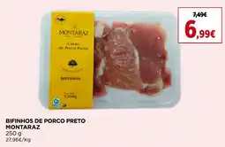 Supercor Bifinhos de porco preto montaraz promoção