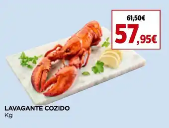 Supercor Lavagante cozido promoção