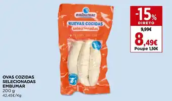 Supercor Ovas cozidas selecionadas embumar promoção