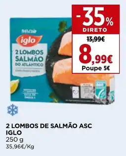 Supercor 2 lombos de salmão asc iglo promoção
