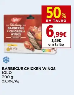 Supercor Barbecue chicken wings iglo promoção