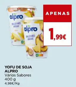 Yofu de soja alpro