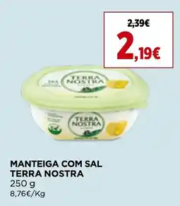 Supercor Manteiga com sal terra nostra promoção