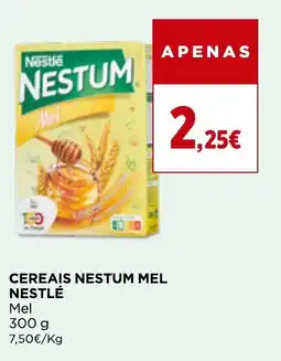 Supercor Cereais nestum mel nestlé promoção