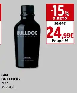Supercor Gin Bulldog promoção