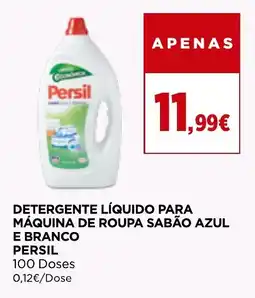 Supercor Detergente líquido para máquina de roupa sabão azul e branco Persil promoção