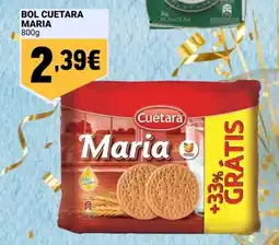 Neomáquina Bol Cuetara Maria promoção