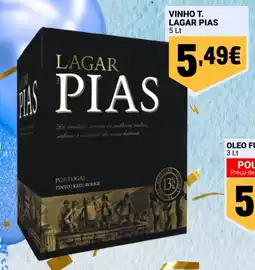 Neomáquina Vinho T. Lagar Pias promoção