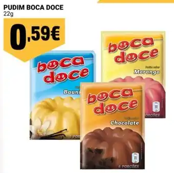 Neomáquina Pudim boca doce promoção