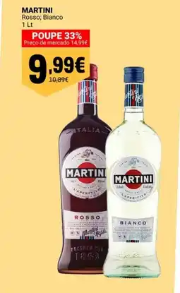 Neomáquina MARTINI Rosso; Bianco promoção
