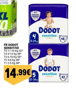 Neomáquina Fr dodot sensitive promoção