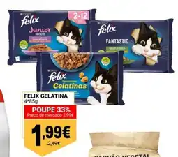 Neomáquina Felix gelatina promoção