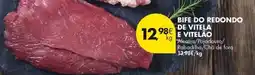 Pingo Doce Bife do redondo de vitela e vitelao promoção