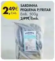 Pingo Doce Sardinha pequena p/fritar promoção
