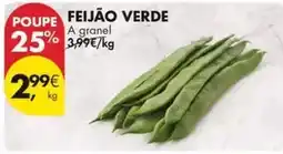 Pingo Doce A+ - feijão verde promoção