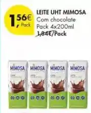 Pingo Doce Mimosa - leite uht promoção