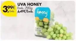 Pingo Doce Uva honey promoção