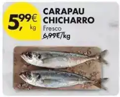 Pingo Doce Carapau chicharro promoção