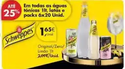 Pingo Doce Schweppes - em todas as aguas tónicas promoção