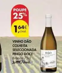 Pingo Doce Pingo doce - vinho dao colheita seleccionada promoção