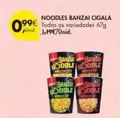 Pingo Doce Cigala - noodles promoção