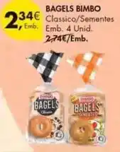 Pingo Doce Bimbo - bagels promoção