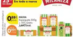 Pingo Doce A+ - massa promoção