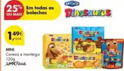 Pingo Doce Artiach - mini cereais e manteiga promoção