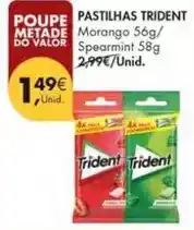 Pingo Doce Trident - pastilhas promoção